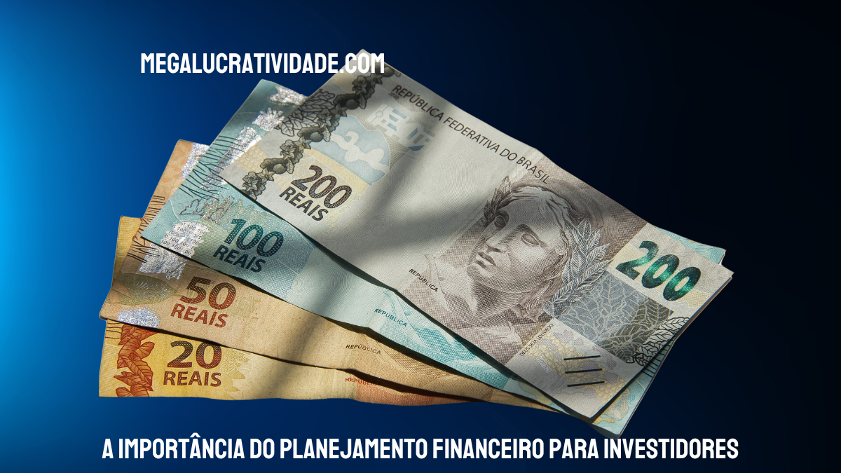 O planejamento financeiro é uma ferramenta essencial para qualquer investidor que busca alcançar resultados sólidos e sustentáveis.