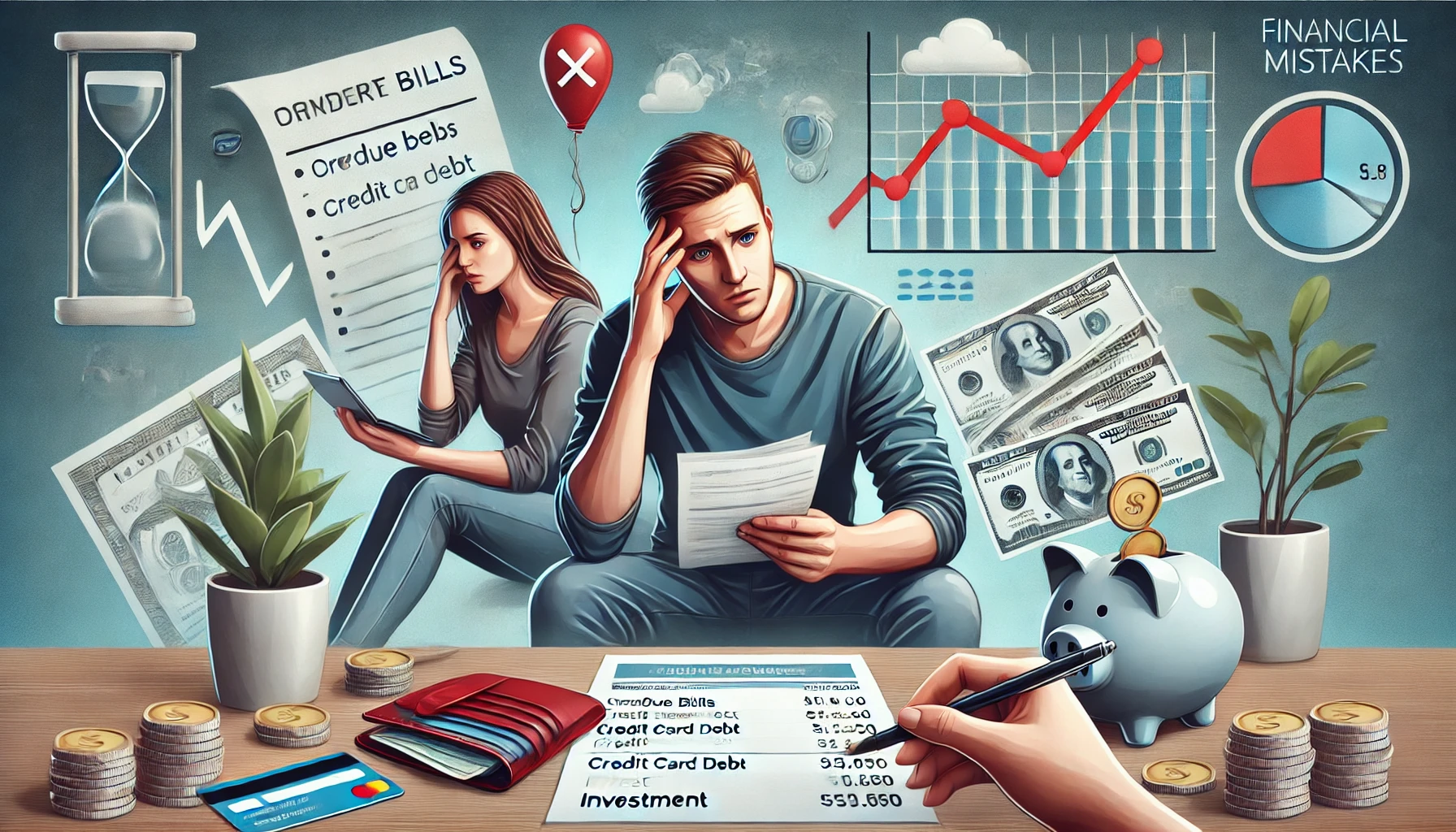 Administrar o próprio dinheiro pode parecer simples. No entanto, muitas pessoas cometem erros financeiros comuns